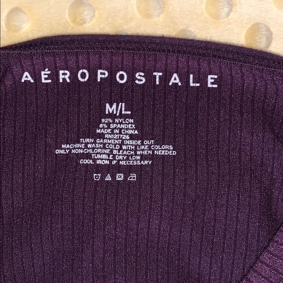 Aeropostale maroon tank top - Picture 4 of 8